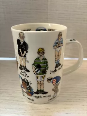 Buy Dunoon ‘All Stars’ Rugby By Cherry Denman Fine Bone China Mug Made In England • 10£