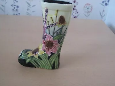 Buy Old Tupton Ware Wellington Boot 5  Tall. Floral Design. • 10£