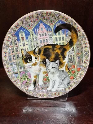 Buy Royal Worcester Purrfect Friends Rameses & Rumplestiltskin Cat Collectors Plate. • 4.99£
