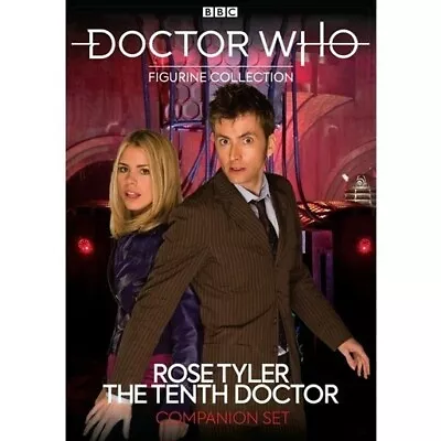 Buy DOCTOR WHO  ROSE TYLER & TENTH DOCTOR COMPANION BOX SET  Eaglemoss  NEW • 19.75£