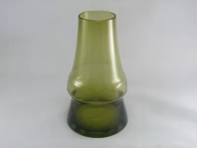 Buy Vintage Riihimaki Olive Green  Piippu  Vase Designed By Aimo Okkolin • 30£