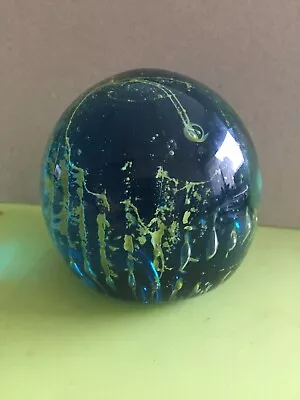 Buy Mdina Glass:Glass Sea Urchin Paperweight,Signed,Controlled Bubbles • 13.50£