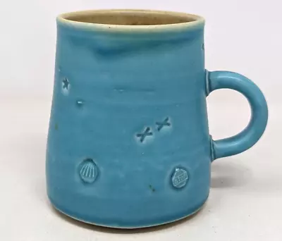 Buy Vintage Karen Thuesen Massaro Signed Studio Art Pottery Hand Thrown Mug Cup OC23 • 24.18£
