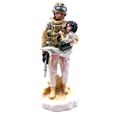 Buy Peggy Davies Kevin Francis Ceramics In The Arms Of A Hero Figure Boxed 24/500 • 104.99£