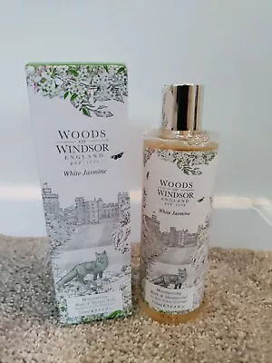 Buy Woods Of Windsor White Jasmine Moisturising Bath & Shower Gel 250ml New  • 4£