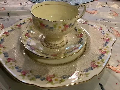 Buy Paragon Elegance Cup And Saucer And Cake Plate • 8.99£