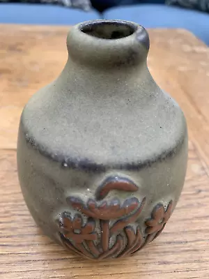 Buy Tremar Pottery - Decorative Bottle - Cornish Stoneware - Vintage 1970's • 7£