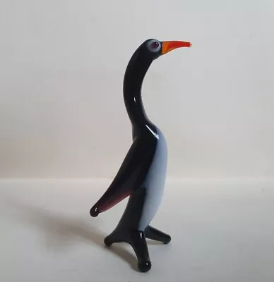 Buy Vintage Penguin Miniature Hand Blown Murano Glass Animal Art Figurine  • 12.99£