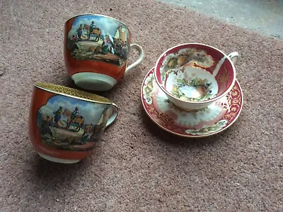 Buy Duchess China Old Antique Cup And Saucer And 2 Antique Mugs • 9.50£