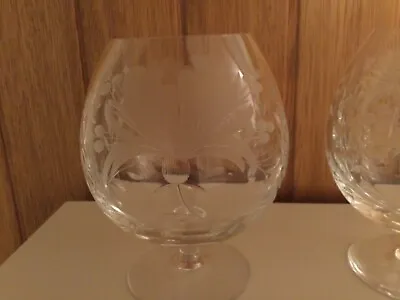 Buy Royal Brierley Balloon Double Sized Brandy Glasses Which Are A Factory Error  • 48£