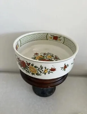 Buy Villeroy & Boch China Summer Day Round Serving Bowl  7.5x3.5” Approx Deep • 14£