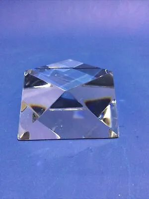Buy Crystal Glass Symmetric Paperweight • 9.95£