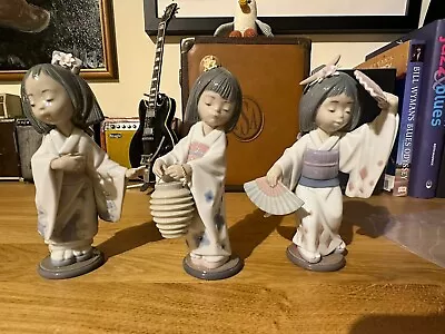 Buy Lladro Figurine Set - Oriental Girls -  06230 - 06231 - 06232 • 190£