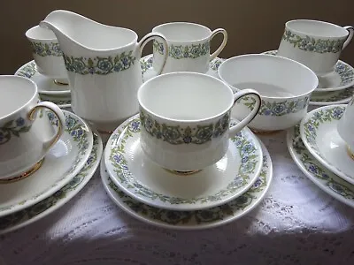 Buy 20 Piece Vintage Paragon PANDORA  Bone China Tea Set - Cups, Saucers, Plates Etc • 35£