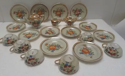 Buy Vintage Old Antique Miniature Oriental China Child's Kids Children Tea Set 6 • 59.95£