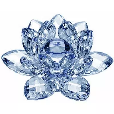 Buy Crystal Flower Ornaments Home Decoration For Birthday Housewarming • 12.26£