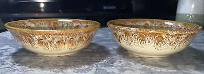 Buy 2 X Cereal Bowls Fosters Light Honeycomb Cornish Pottery. Vintage • 15£