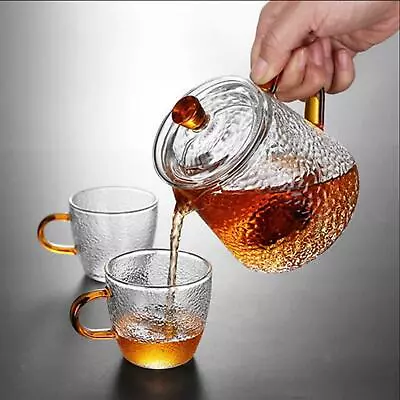 Buy Glass Teapot Chinese Kung Fu Tea Set Loose Leaf Tea Maker With Infuser • 18.74£