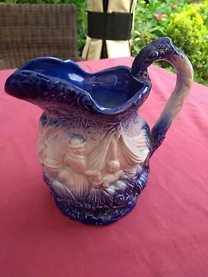 Buy Burleigh Ware Staffs Ironstone Reproduction Blue Jug See Pics And Detail • 3.99£