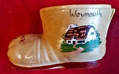 Buy Early Vintage Manor Ware- WEYMOUTH - BOOT • 1.50£