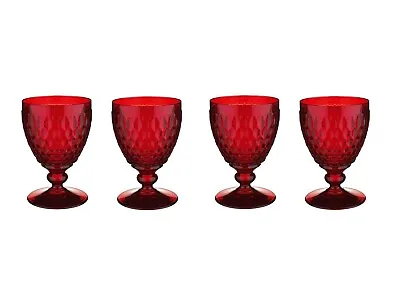Buy Glass Wine Goblet 400ml Red Single/Set Of 2 Or 4, Glassware Villeroy & Boch  • 42.99£