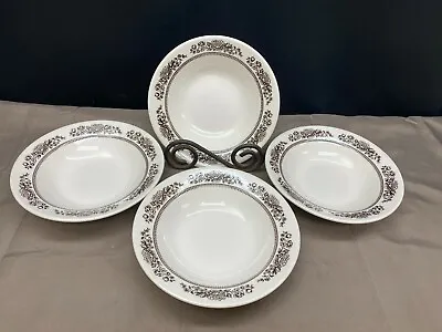 Buy Royal China By Jeannette  SUSSEX  Ironstone ~ Set Of 4 ~ Cereal Bowls ~ 6 3/4  • 24.10£