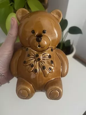Buy Vintage Babbacombe Pottery  Ceramic Bear String Dispenser - Crafting Accessories • 4.99£