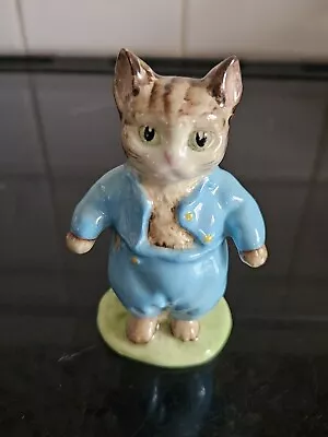 Buy Beswick Beatrix Potter Tom Kitten Figure Gold Circle • 45£