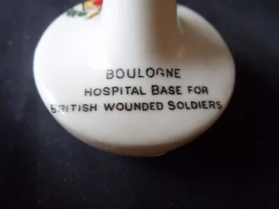 Buy Savoy Crested China Ww1 Boulogne With War Inscription • 20£