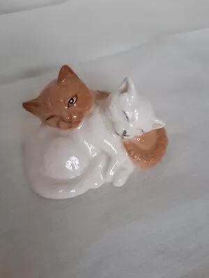 Buy Royal Doulton Sleeping Kittens Figurine Vgc • 5.99£