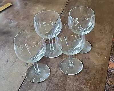 Buy Set Of 4 Vintage BACCARAT Crystal RABELAIS 6  Water Glasses • 142.08£