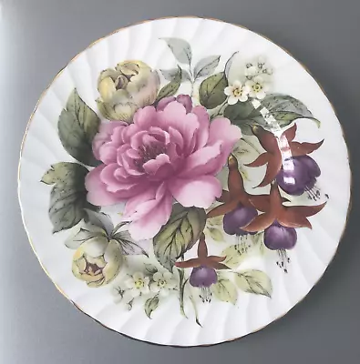 Buy Vintage Floral China Plate, Royal Kendal Plate, Staffordshire England, Flowers. • 4£