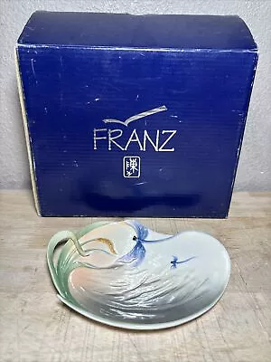 Buy Franz Porcelain Dragonfly Plate FZ00260 • 38.54£