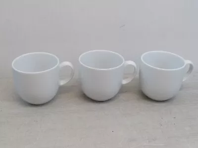 Buy DENBY White Mugs X 3 • 8.16£