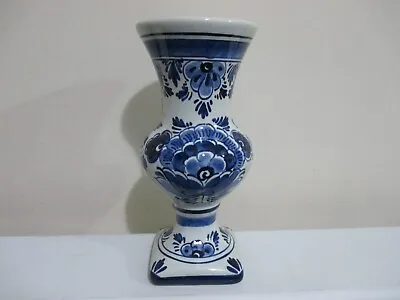 Buy Vintage Hand Painted Delft Vase • 27£