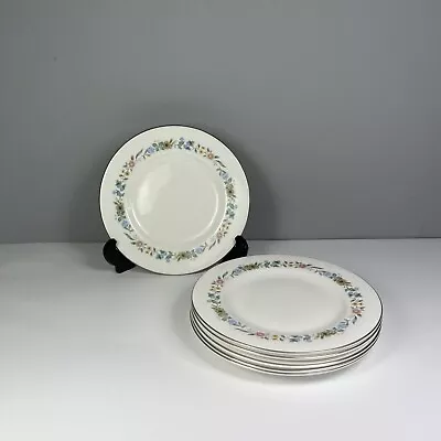 Buy 6 X Royal Doulton Pastorale - Side / Tea Plates - 16.5cm • 12.99£