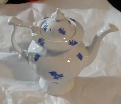 Buy Adderley ? ROYAL CHELSEA  Ware Blue Thistle Teapot • 56.91£
