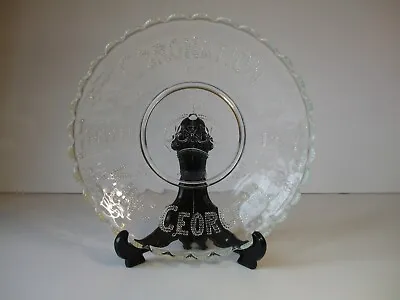Buy King George VI Coronation Glass Plate C1937 With Stand • 4.99£