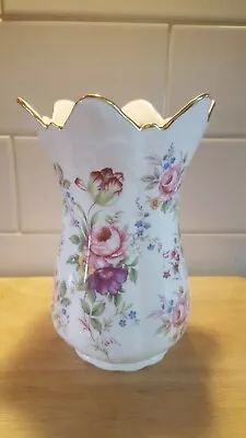 Buy Fenton China Company, Bone China Floral Flower Vase. Height 7  . Width 5 . • 19.99£