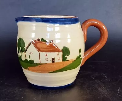 Buy Watcombe Torquay Devon Motto Ware Small Milk Jug Cottage  Straight From The Cow  • 5.72£