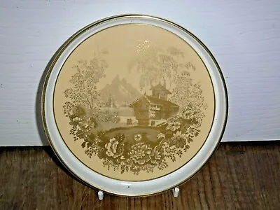 Buy Minton Buff Genevese Gold & White Dish ~ Fine Bone China ~ 1st ~ Excellent • 9.99£