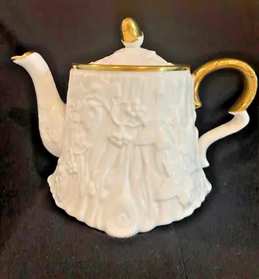 Buy Beautiful Vintage Royal Stafford Old English Oak Fine Bone China Teapot W/ Lid • 56.70£