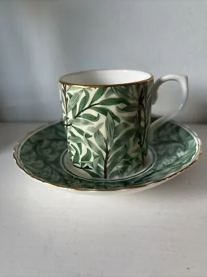Buy William Morris Coffee Cup & Saucer-Willow Bough-Bone China -Museum Collections • 15.99£
