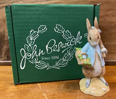 Buy Lovely Vintage Beswick Beatrix Potter Peter Rabbit Gardening Figurine SU197 • 28£