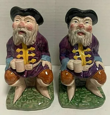Buy Pair Of Melba Ware Chinese Tale Teller Toby / Character Jugs • 143.75£