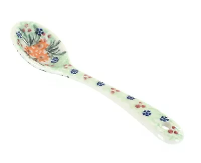 Buy Blue Rose Polish Pottery Ashley Sugar Spoon • 21.58£