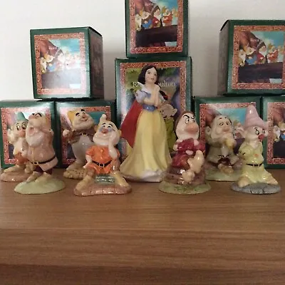 Buy Royal Doulton Snow White And The Seven Dwarfs • 95£