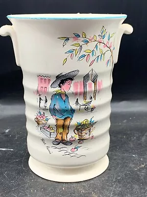 Buy Vintage Crown Ducal Ware Petit Pierre Flower Vase • 7.99£