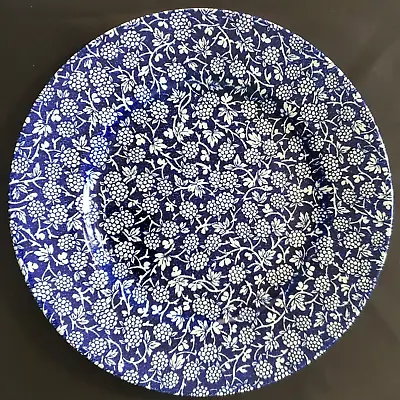 Buy Royal Stafford Fine Earthenware  11” Plate, Blue Floral Made In England • 28.72£