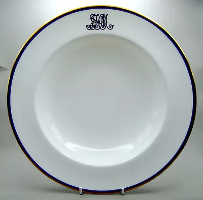 Buy MINTON Monogrammed C1900 Large Porcelain SOUP BOWL • 4.99£